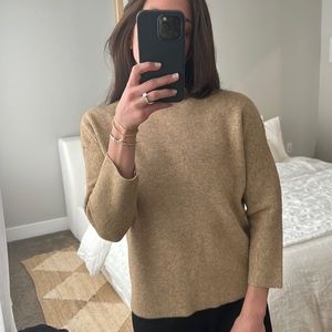 Knot Sisters NWOT tan sweater size small